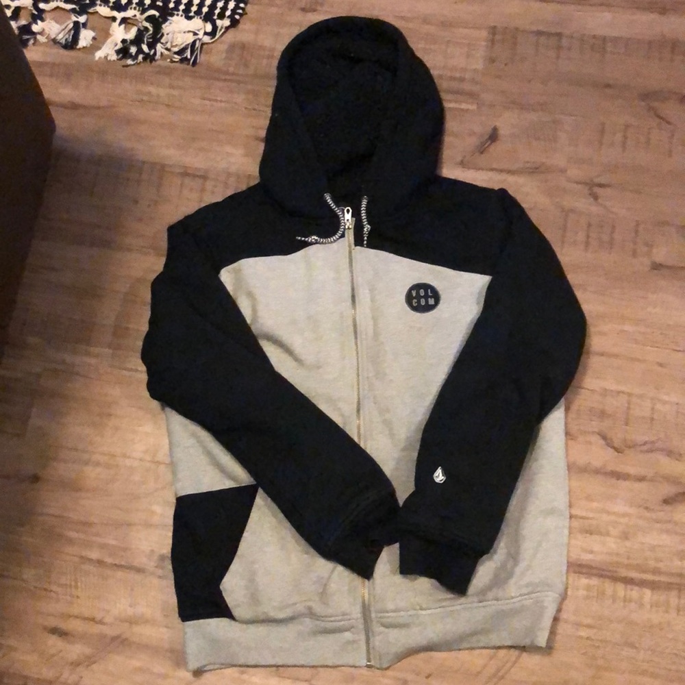 SUPER WARM Volcom zip up